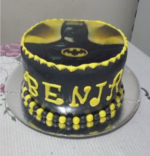 Torta de Batman para Benja